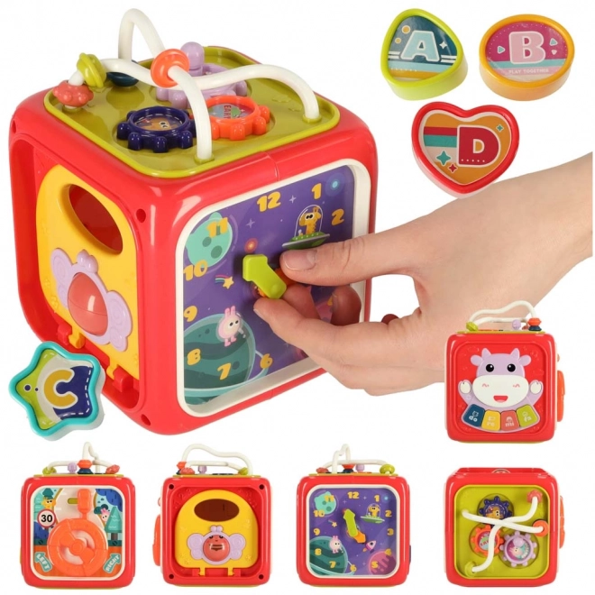 Interaktiver Lernwürfel für Kinder