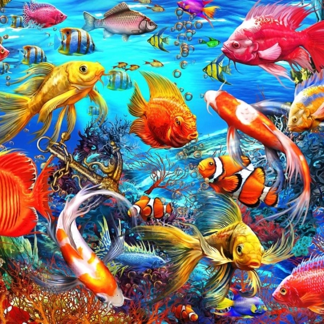 Puzzel Tropische Vissen 1500 stukjes