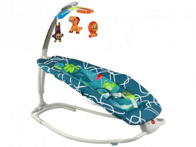 Kinderligstoel 2v1 schildpad