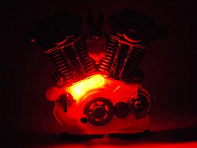 Demontabele motor voor kleine monteurs