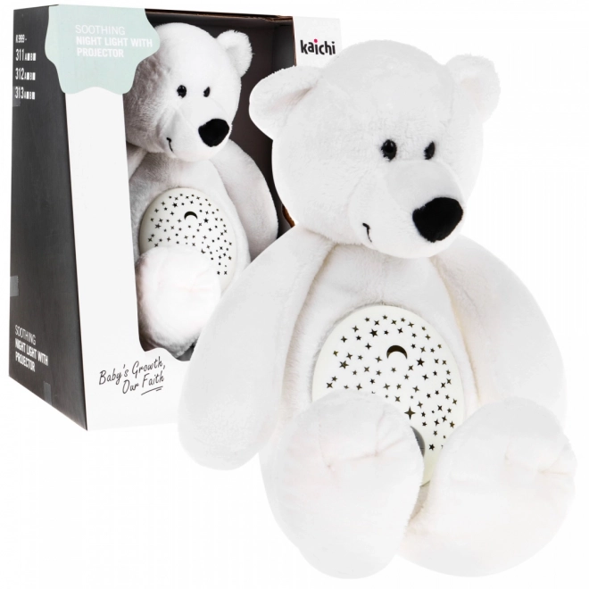 Soothing Plush Teddy Bear 3-in-1 with Projector and Melodies, 6m+