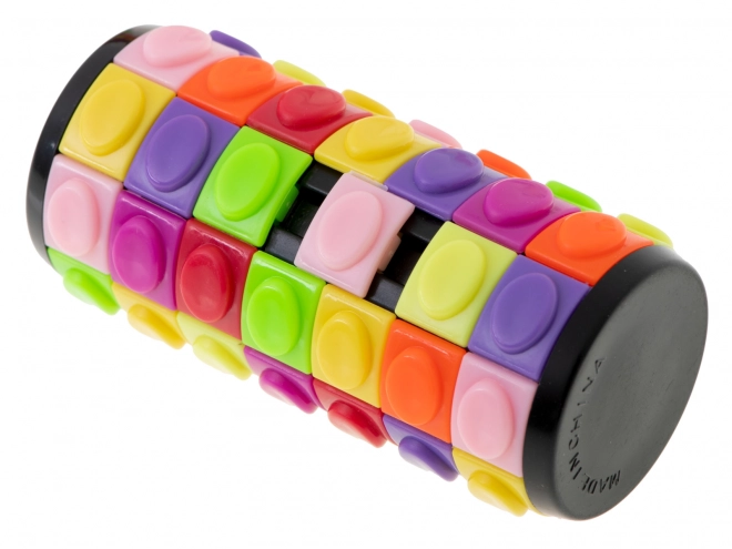 Logische puzzel met roterende cilinder L