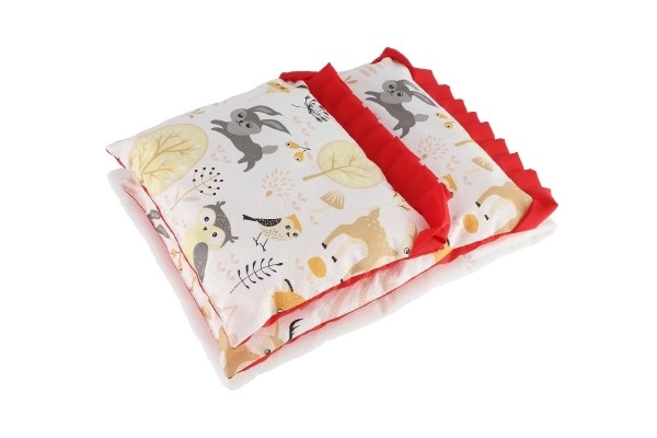 Doll Bedding Set with Pillow and Mat