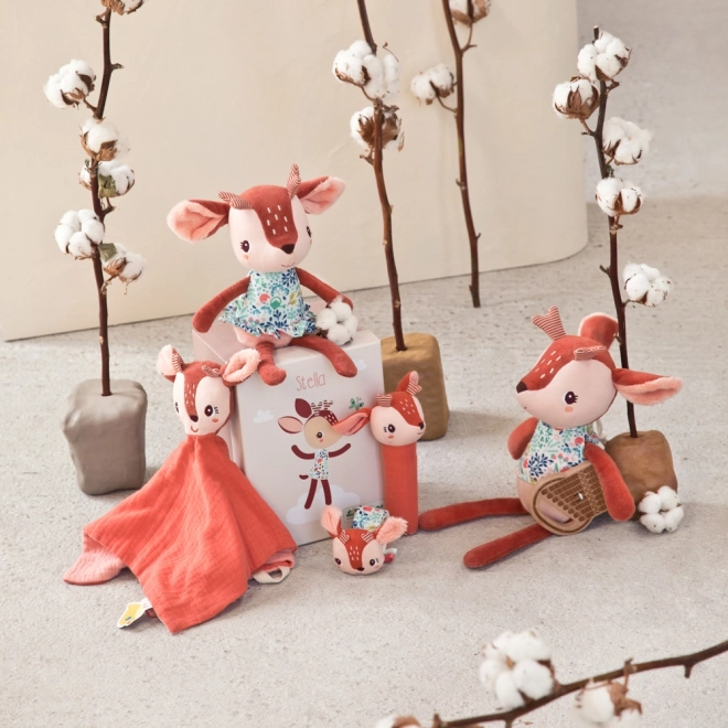 Lilliputiens squeaky toy fawn Stella