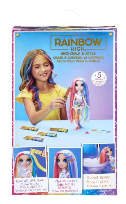 Rainbow High pop met haarkrijtjes