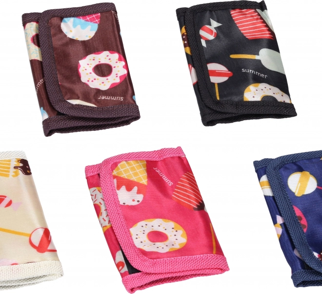 Stylish Wallet with Velcro Pocket