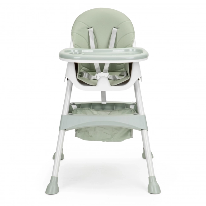 Chaise haute 2en1 avec harnais 5 points ECOTOYS Azure