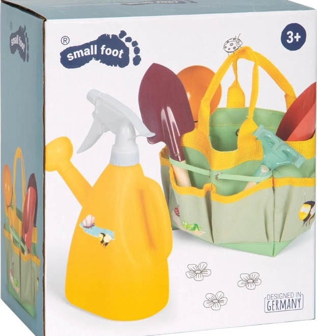 Children's Gardening Tool Set in a Tiny Garden Bag