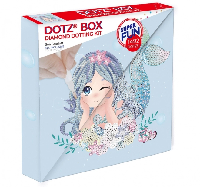 Diamant mozaïek Diamond Dotz - Zeester