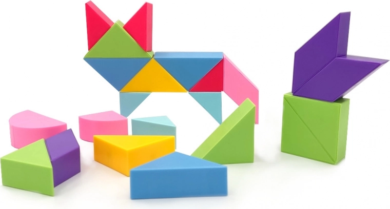 Creative building from 60 pieces