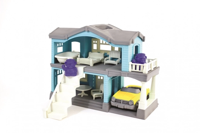 Puppenhaus Green Toys Blau
