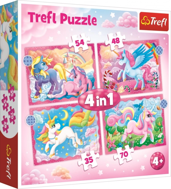 Puzzel 4in1 Dappere Brandweerman Sam