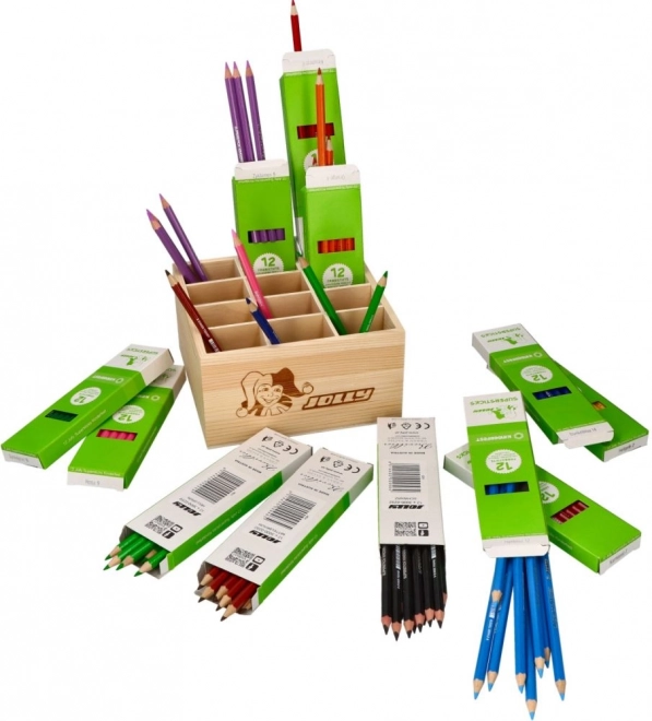 Supersticks Classic Set in Houten Doos, 144 stuks