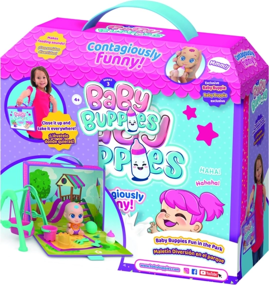 Baby Buppies baby speelsset met koffertje