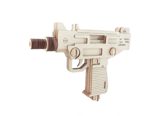 Holzpistole UZI 3D Puzzle