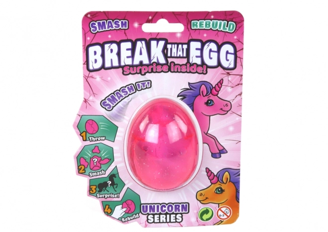 Magisch Brekend Roze Eenhoornei 6cm