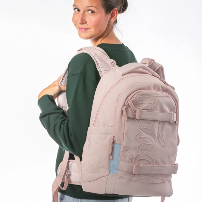 School backpack BAAGL Skate Max Creamy