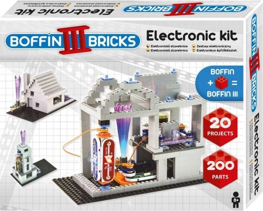 Boffin III Bricks bouwset – elektrische projecten compatibel met LEGO