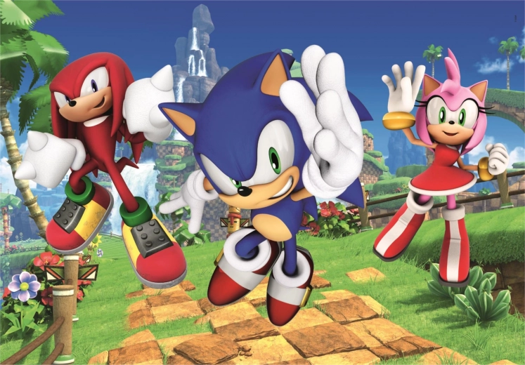 CLEMENTONI Puzzle Sonic 104 pieces