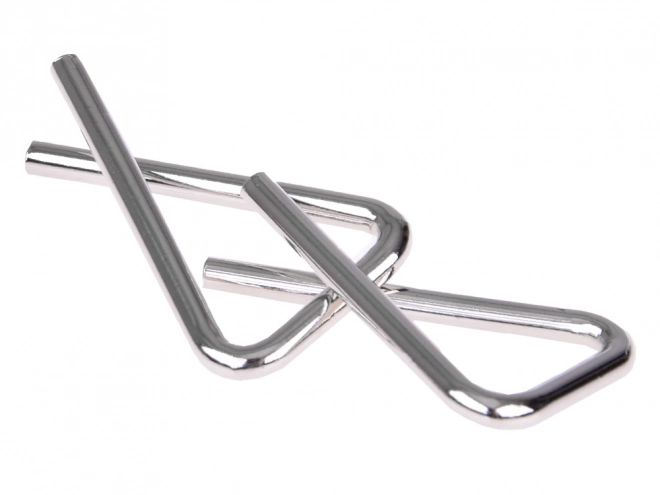 Metalen puzzel logische puzzel 9 stukken