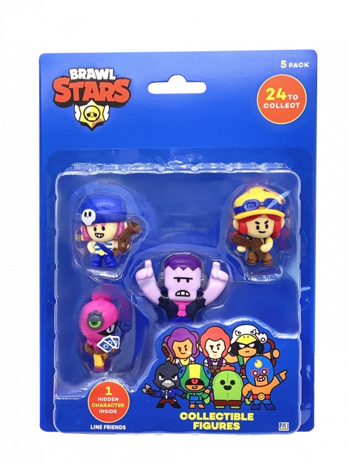 Figurenset Brawl Stars 5 pack serie 1