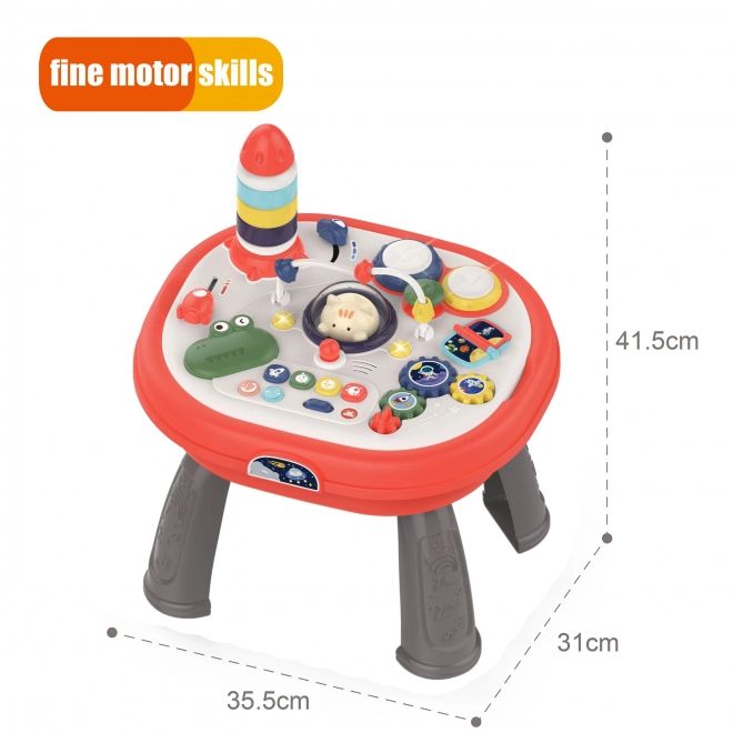 Table d'apprentissage interactif de l'espace WOOPIE