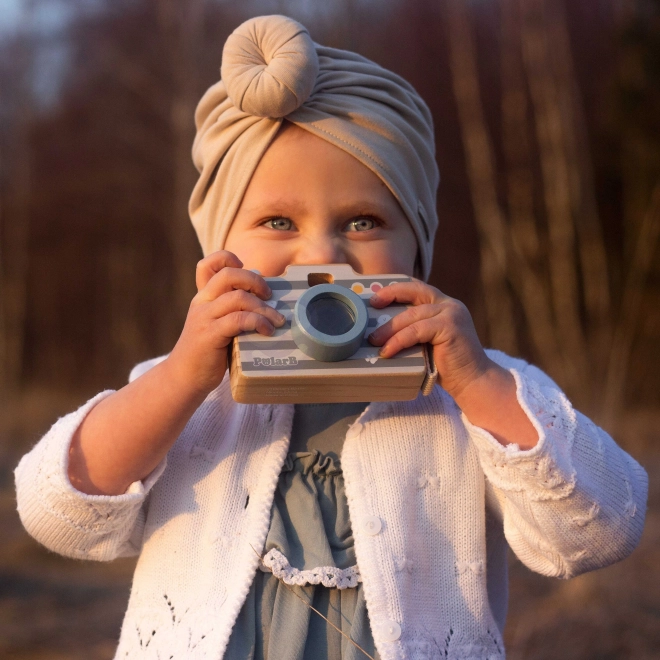 Houten camera