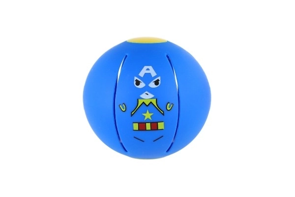 Flat Ball - Gooi de schijf, vang de bal! plastic 8cm 4 kleuren 12st in doos