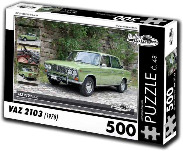 puzzle retro-auta vaz 2103 (1978) – 500 pièces