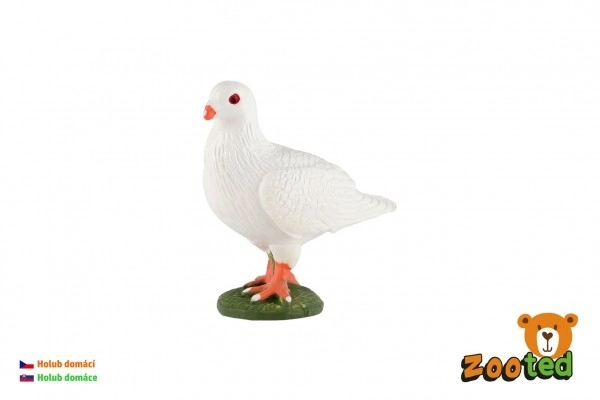 Tamme duif zooted 6cm in zakje
