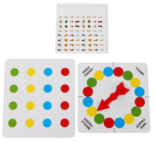 Eens omhoog, eens omlaag 2 in 1 voor kinderen 3+ Arcade spel + Mat met wielen + Shuffle board + Mini-vingerversie
