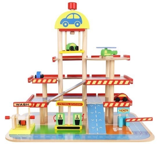 Houten parkeergarage
