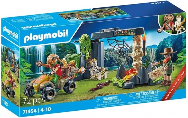 PLAYMOBIL SPORTS & ACTION chasse au trésor dans la jungle – set de figurines