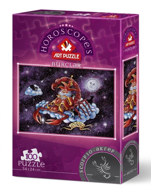 Puzzel sterrenbeeld: schorpioen, 100 stukjes