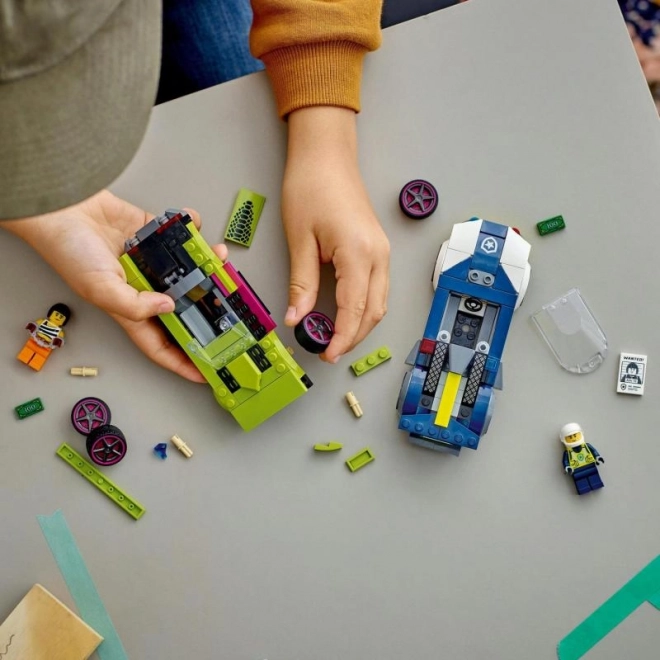 LEGO® City 60415 Achtervolging van politieauto en sportwagen
