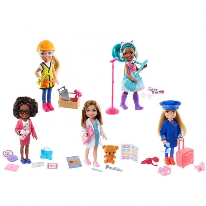 Puppe Barbie Chelsea in verschiedenen Berufen