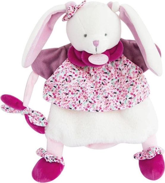 Plush Puppet Bunny Pink