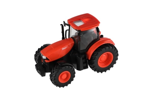 Kindertraktor ZETOR mit Fernsteuerung, Anhänger, Licht und Sound, 42 cm
