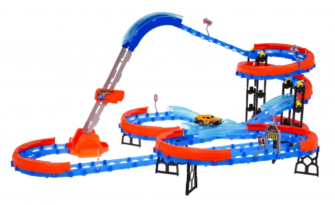 Extreme racebaan met ladder - 90 onderdelen