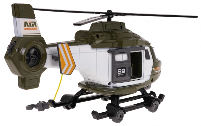 Military Rescue Helicopter 1:16