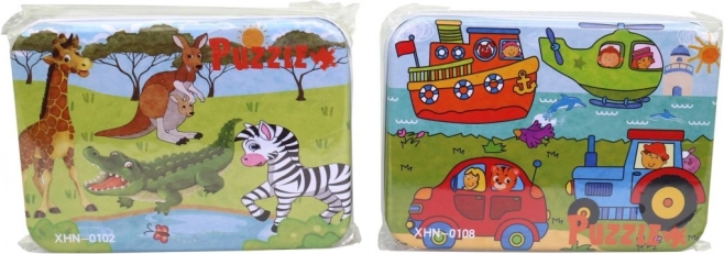 Houten puzzel voor kinderen