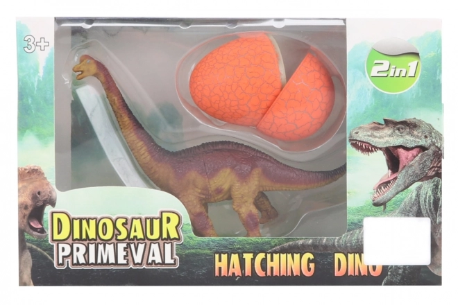 Dinosaurus met ei – brachiosaurus