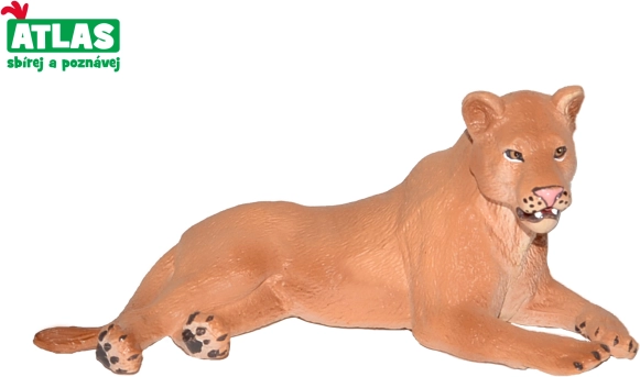 Figurine lionne allongée 9 cm