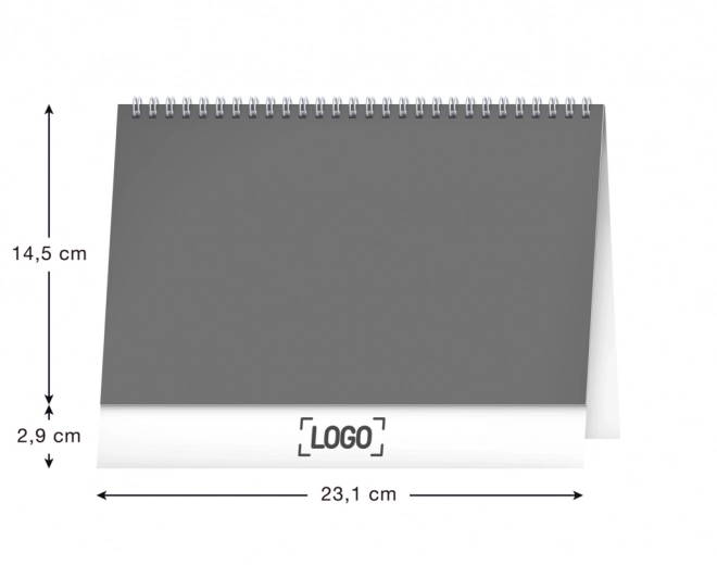 Calendrier de bureau Eau CZ/SK 2024, 23,1 × 14,5 cm