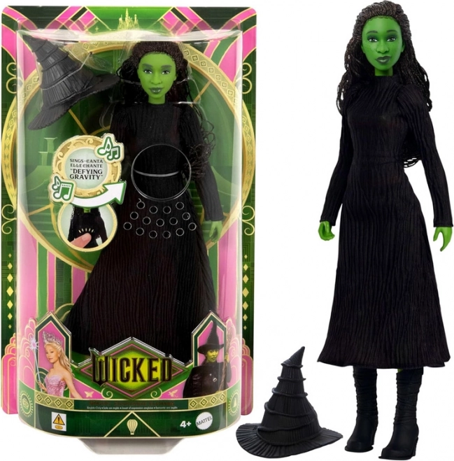 Mattel Singing Doll Elphaba from Wicked Movie - Defying Gravity