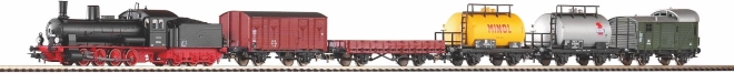 Piko startset goederentrein met stoomlocomotief BR 55 DB, H0