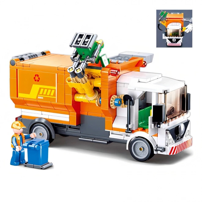 Sluban Stad M38-B1066 Vuilniswagen