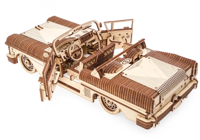 3D houten mechanisch automodel Droom Cabriolet