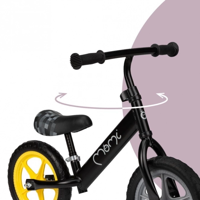 Loopfiets MoMi FLEET zwart
