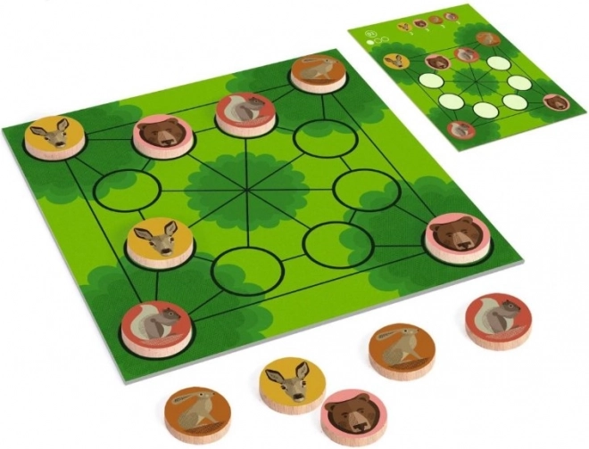 Djeco Wooden Logical Game Woodanimo